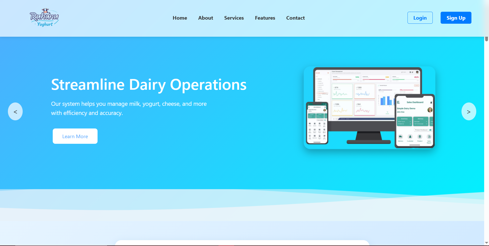 Dairy Production Management System